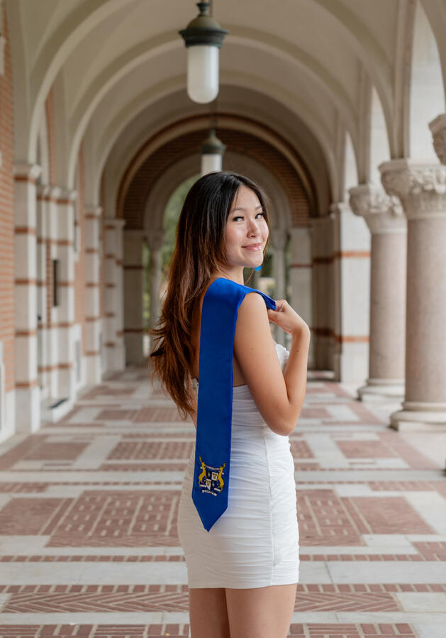 Stole Over Shoulder 1